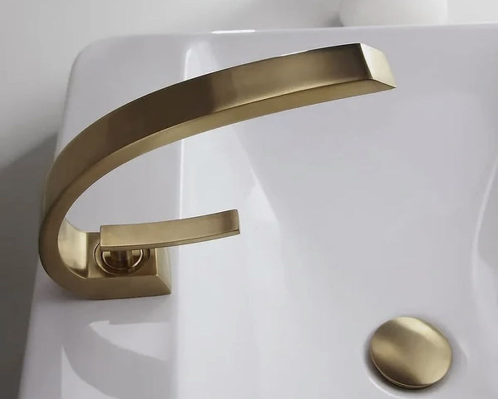 HMR - Modern Bathroom Sink Pop Up Drain without Overflow