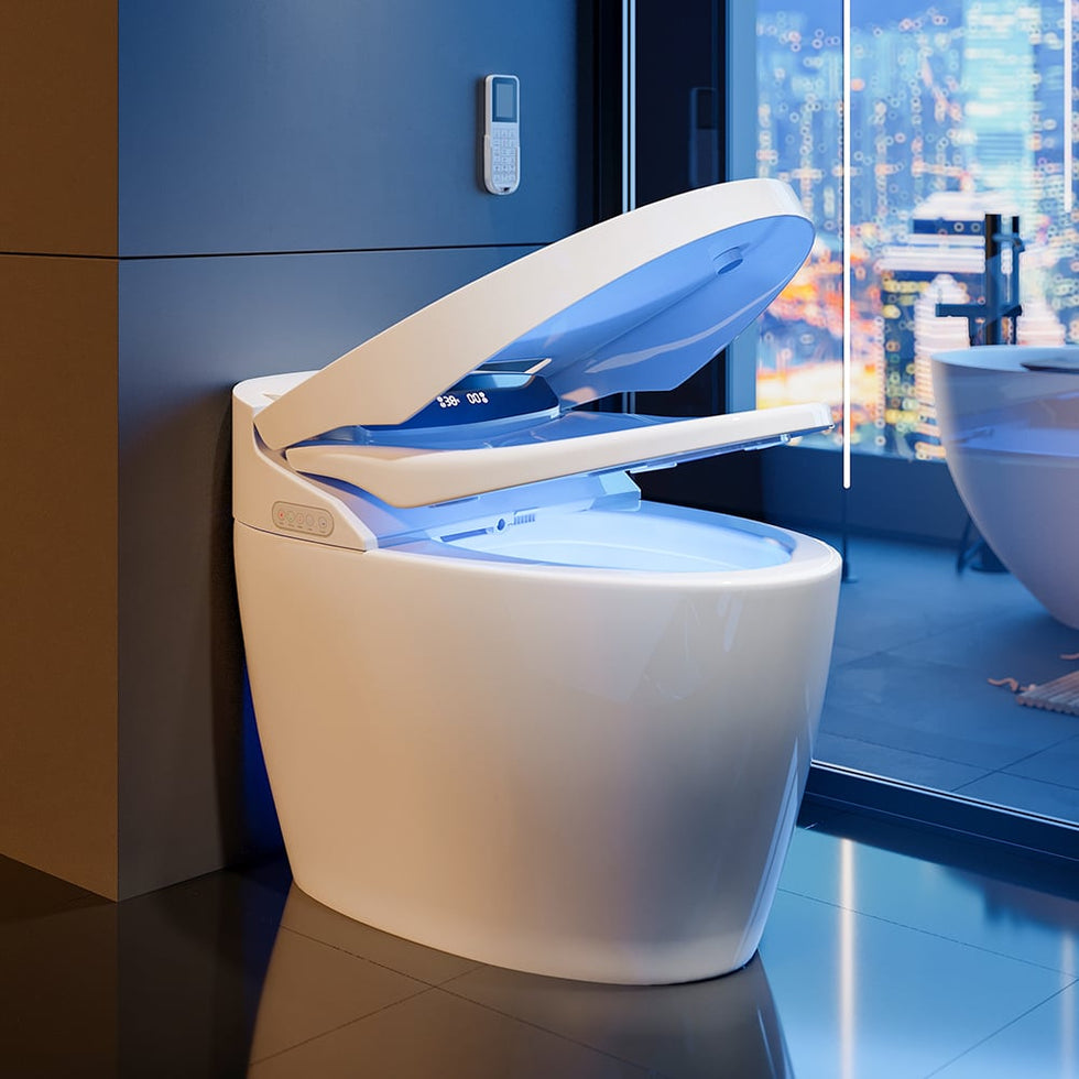 HMR - Smart Bidet Toilet with Auto Open/Close Lid