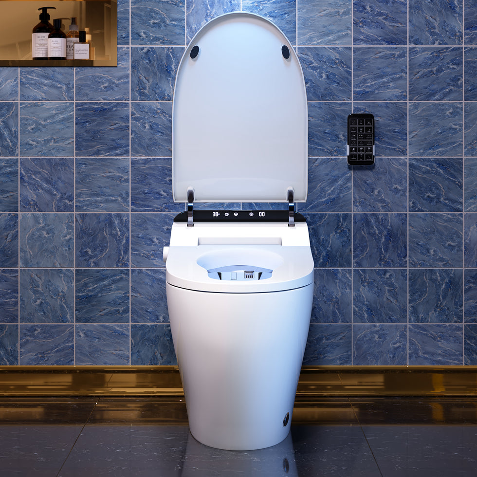 HMR - Automatic Smart Bidet Toilet with Deodorizing Function 1.28 GPF