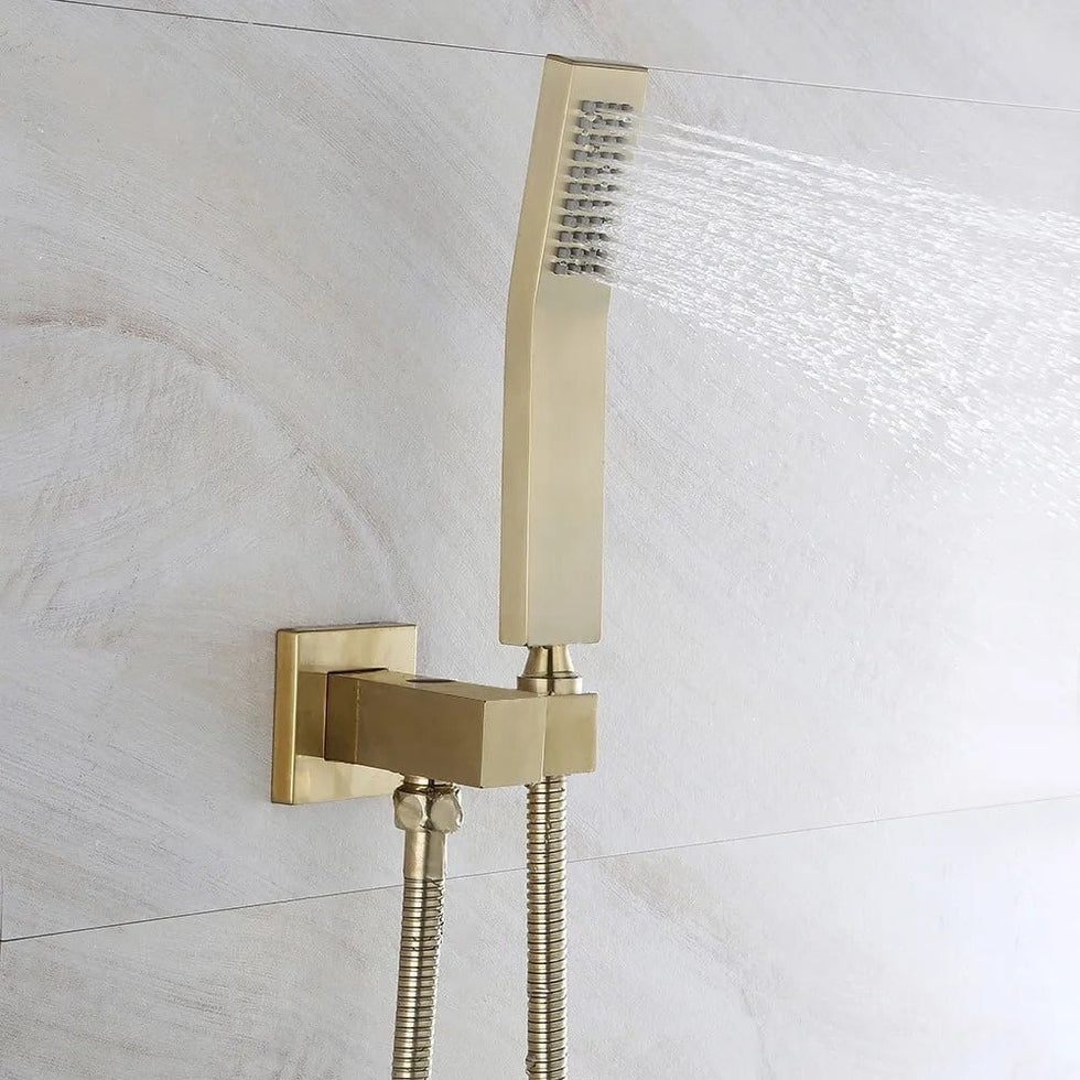 HMR - Wall Mount Rainshower Hand Shower & Tub Spout Shower System