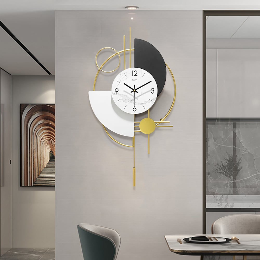 HMR - Modern 3D Round Wall Clock