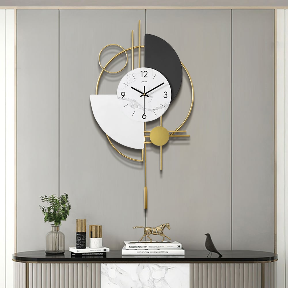 HMR - Modern 3D Round Wall Clock