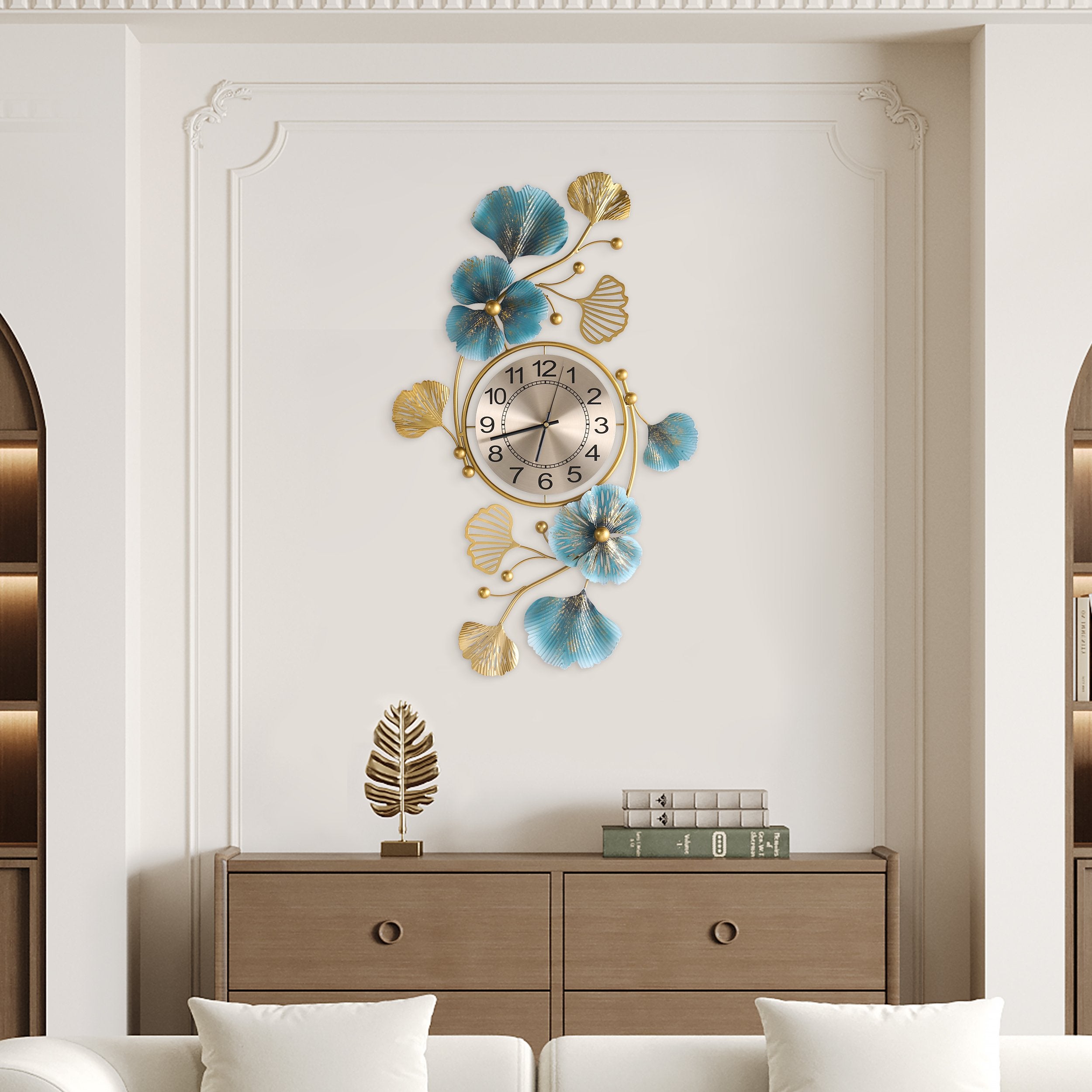 HMR - Modern 3D Wall Clock Decor Art