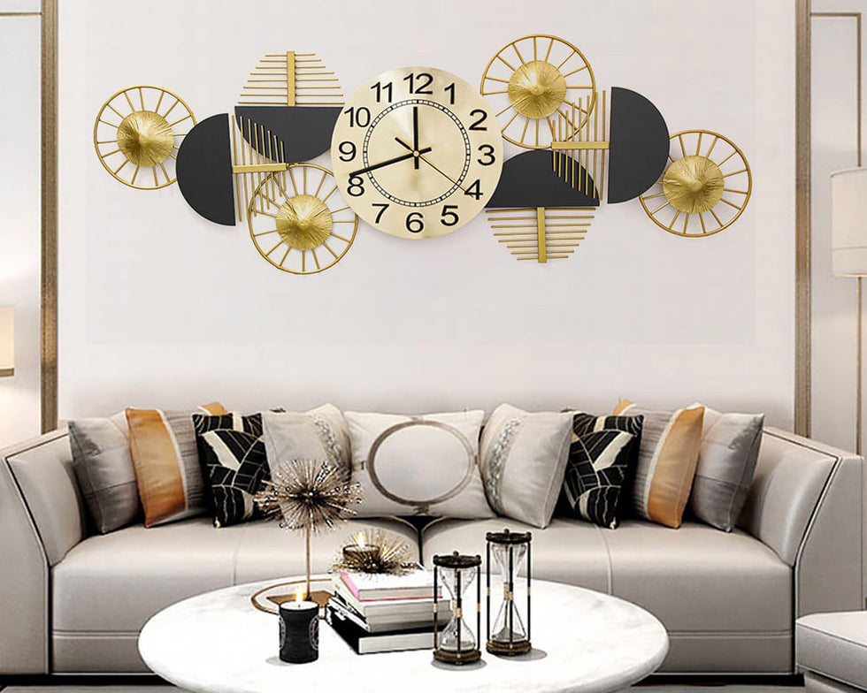 HMR - Luxury Wall Clock Decor