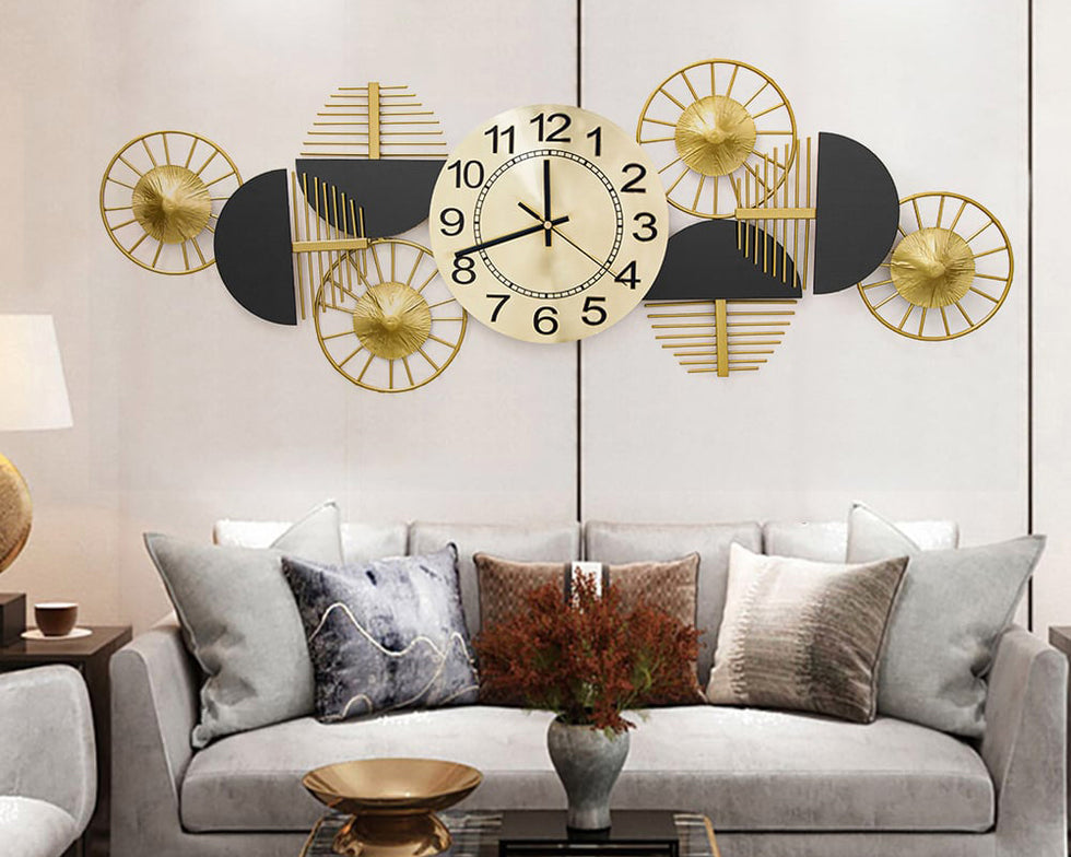 HMR - Luxury Wall Clock Decor