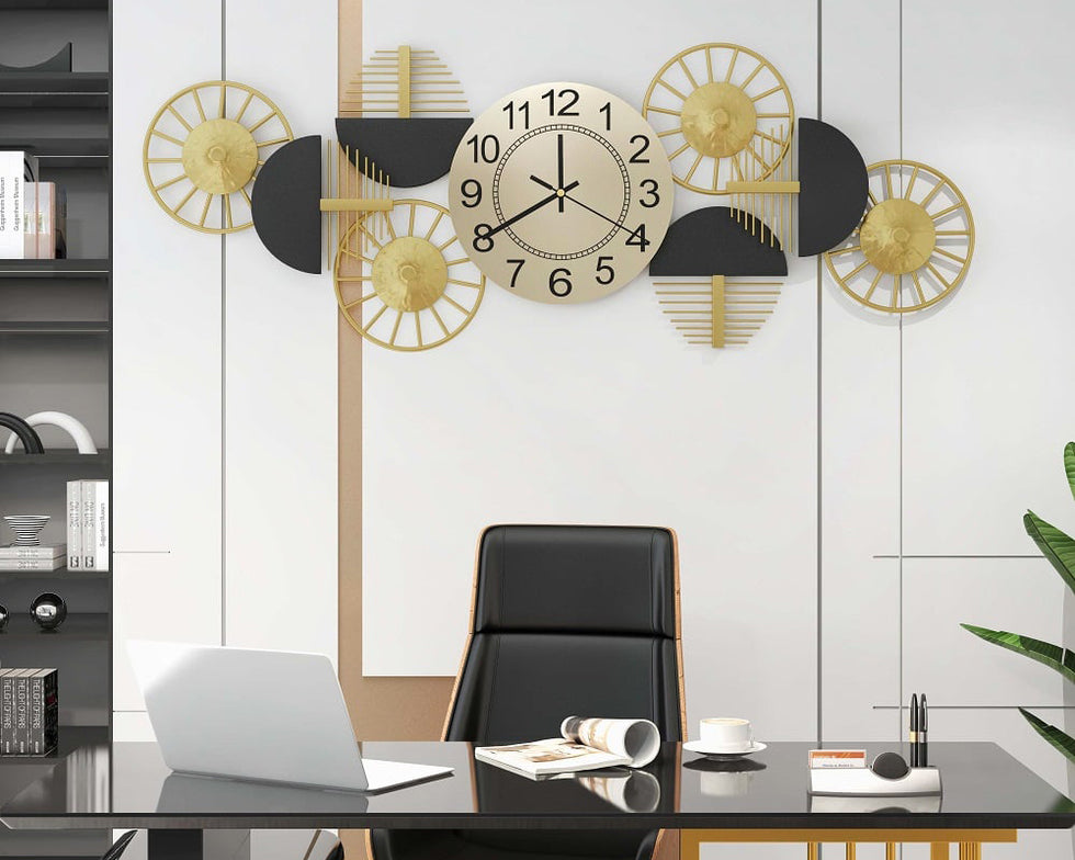 HMR - Luxury Wall Clock Decor