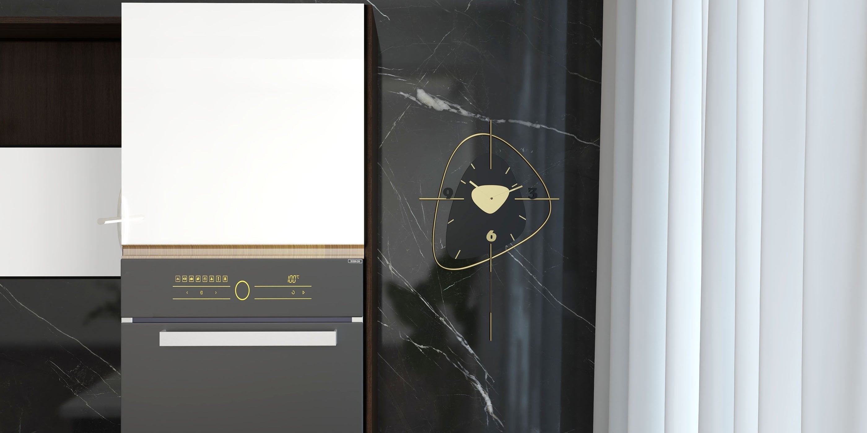HMR - Creative Scandinavian Wall Clock