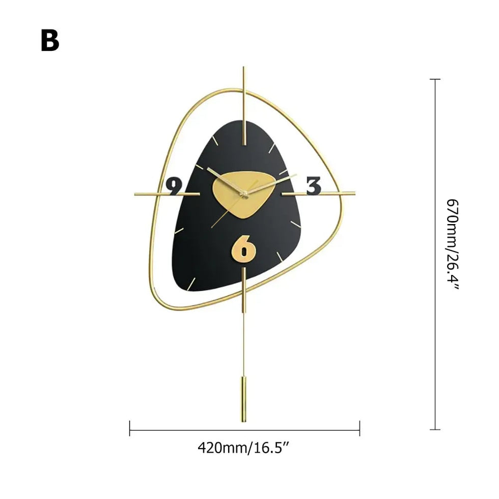 HMR - Creative Scandinavian Wall Clock