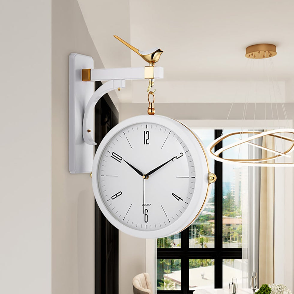 HMR - Modern Double-Sided Wall Clock