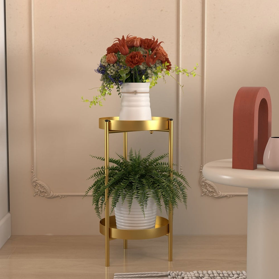 HMR - Round 2-Tiered Plant Stand
