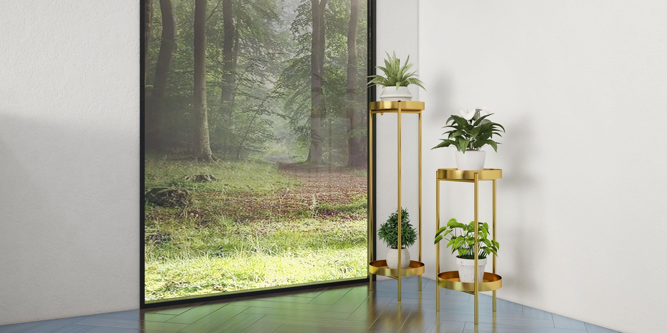 HMR - Round 2-Tiered Plant Stand
