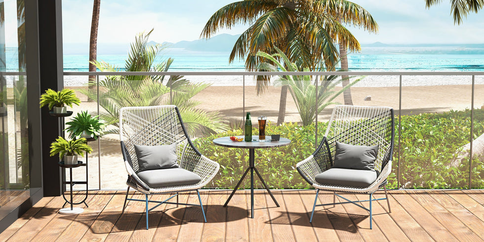 HMR - Chic Unique Shaped Metal Standing Plant Stand