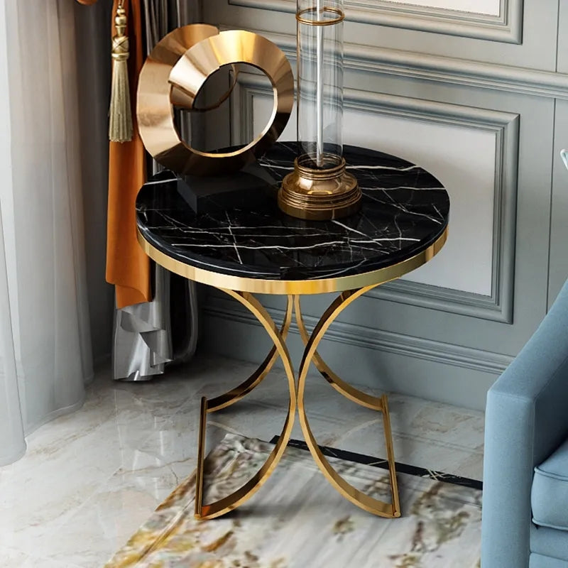 HMR - Modern Luxurious Round Side Table