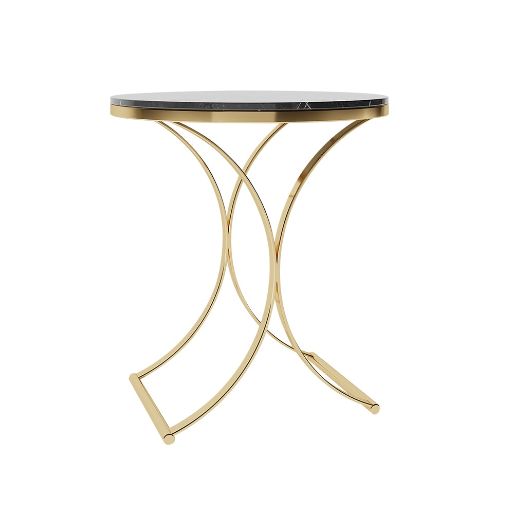 HMR - Modern Luxurious Round Side Table