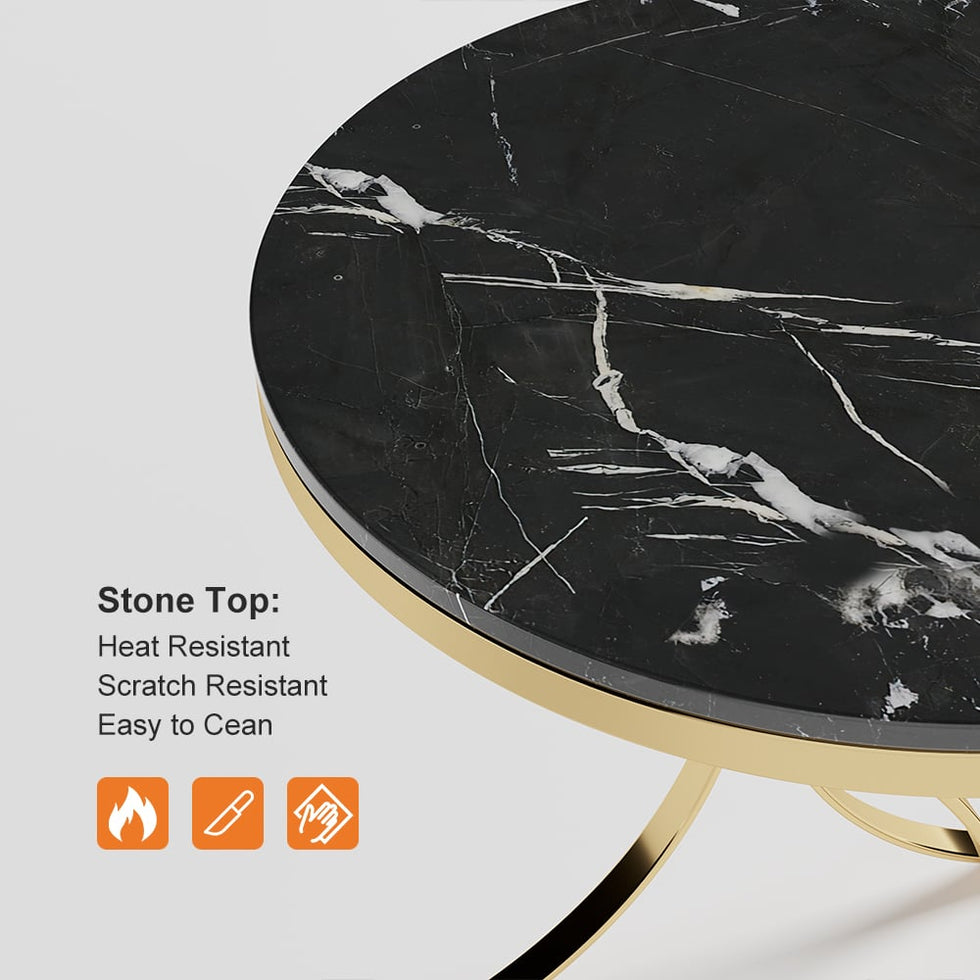 HMR - Modern Luxurious Round Side Table