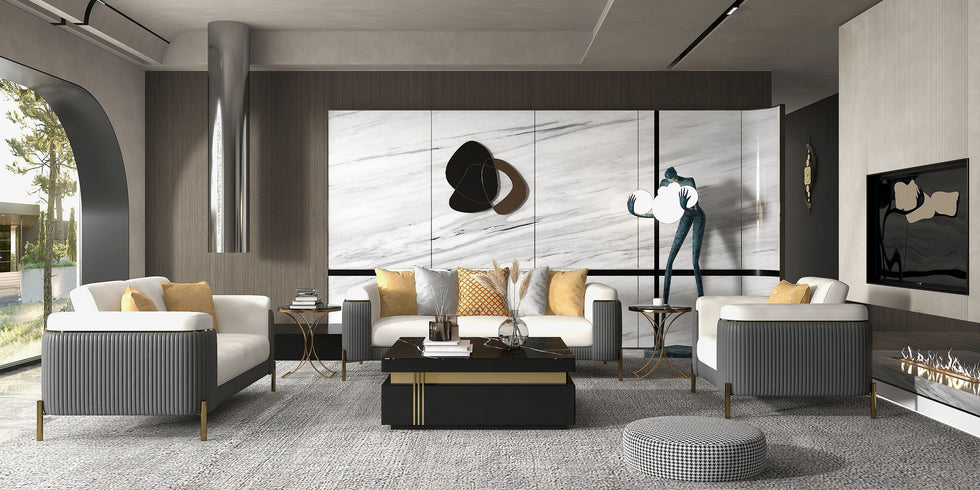 HMR - Modern Luxurious Round Side Table