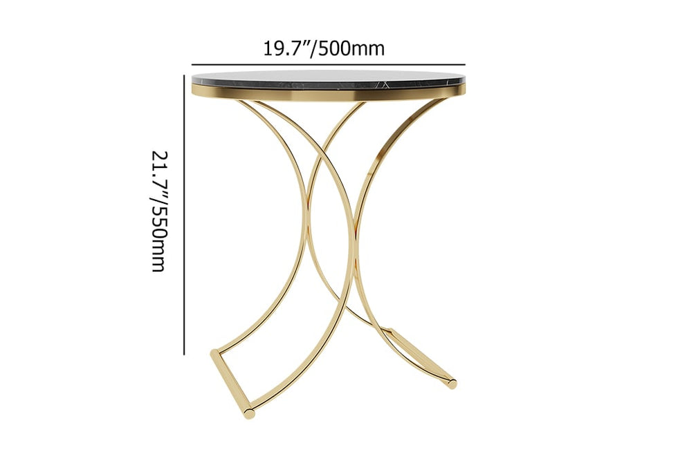 HMR - Modern Luxurious Round Side Table