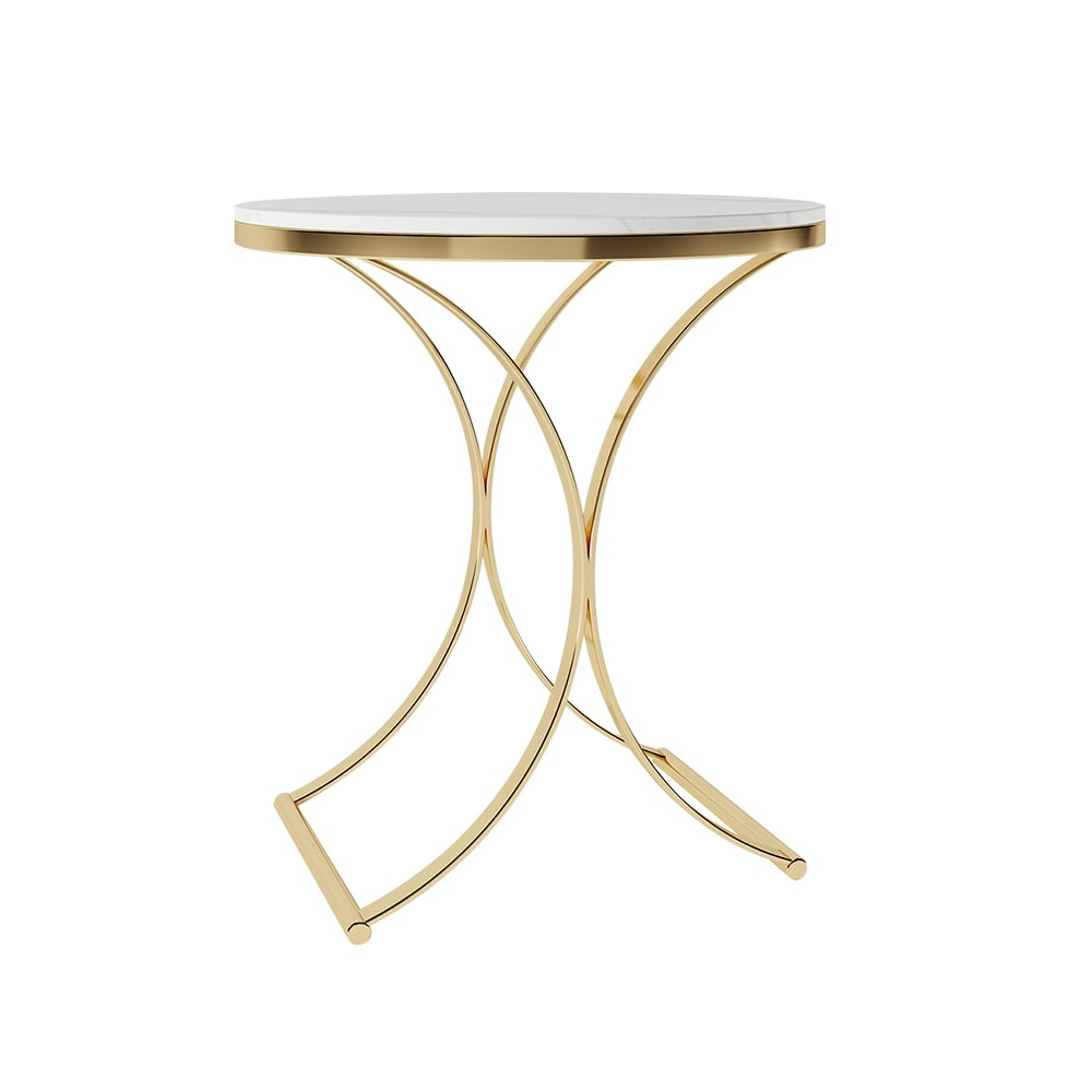HMR - Modern Luxurious Round Side Table