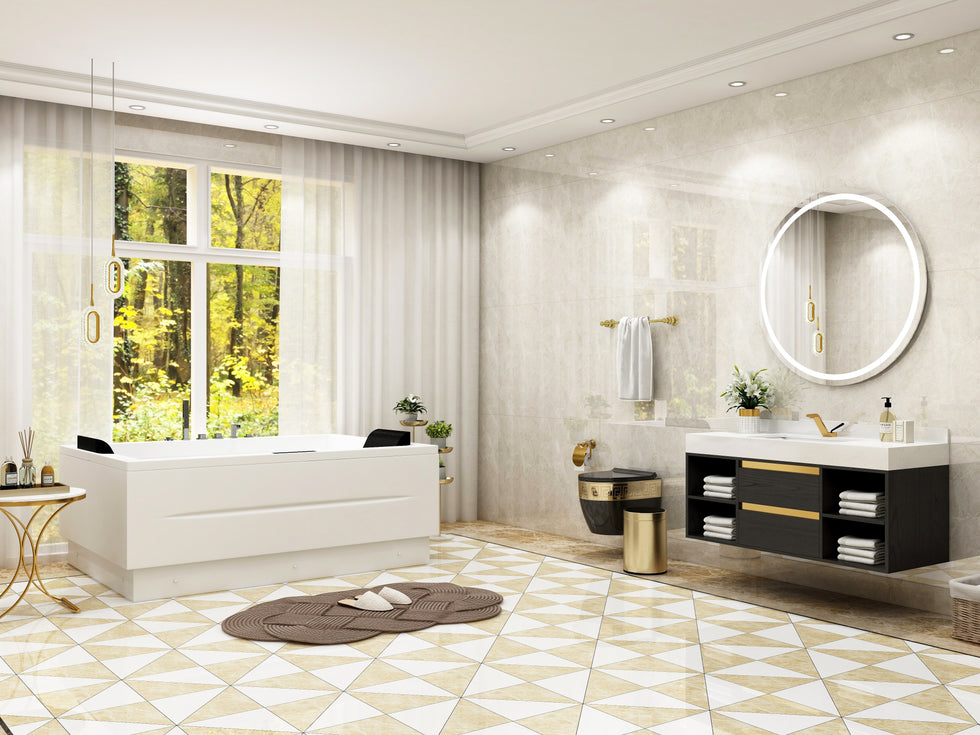 HMR - Modern Luxurious Round Side Table