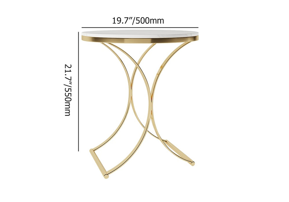 HMR - Modern Luxurious Round Side Table