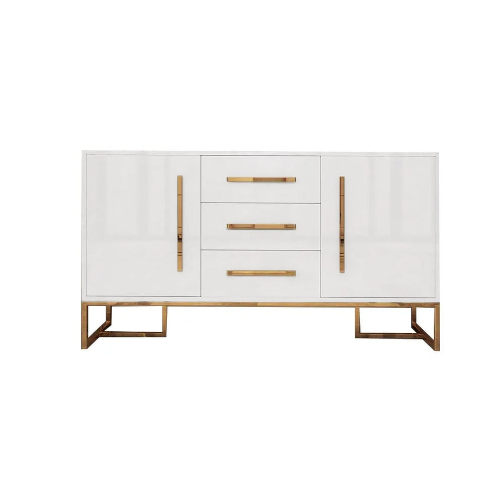HMR - Stovf Series Modern 59" Sideboard Buffet with Drawers