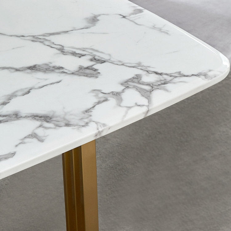 HMR - Modern 63" Rectangle Dining Table for 4-6 People