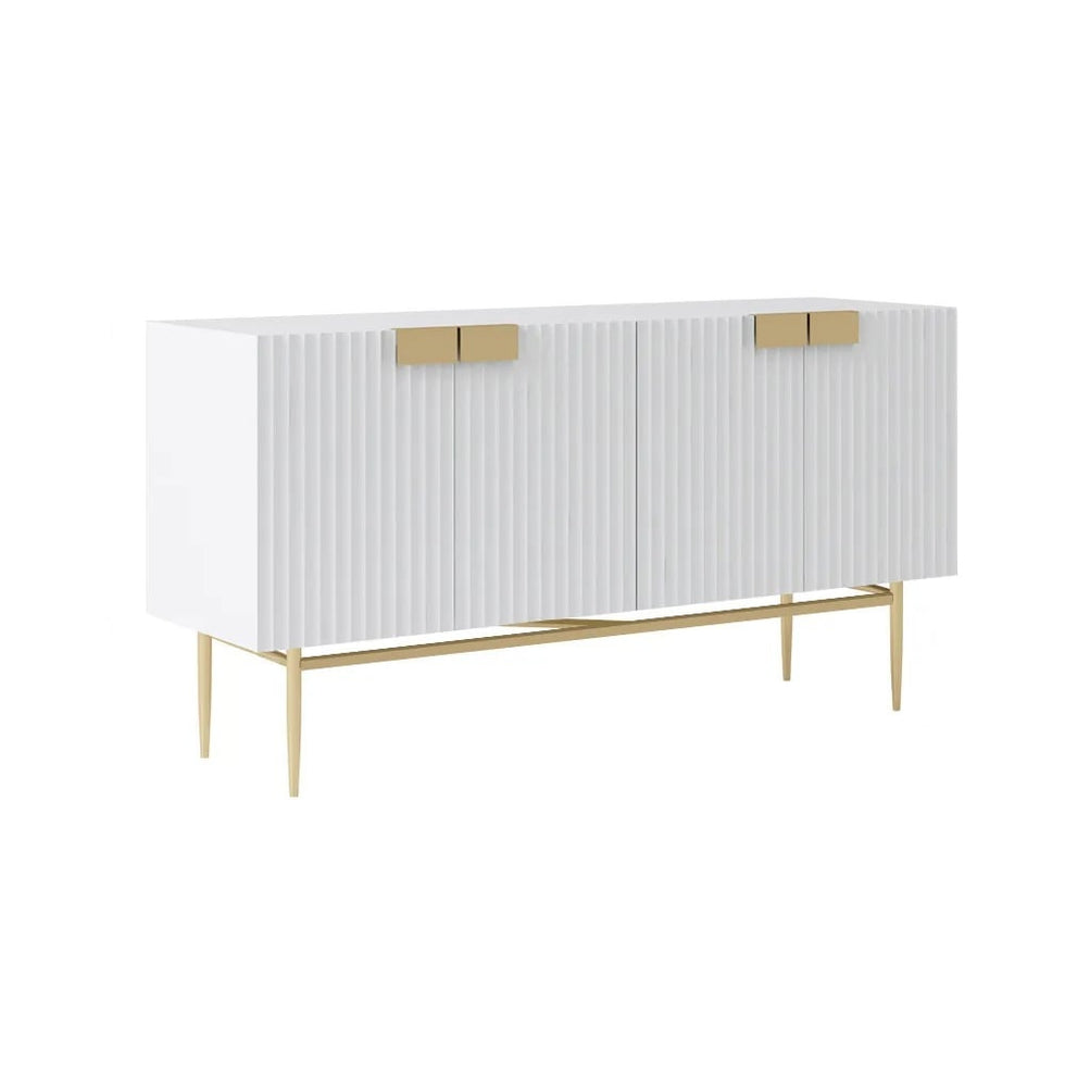 HMR - Twixer 59" Sideboard Buffet with Doors and Storage