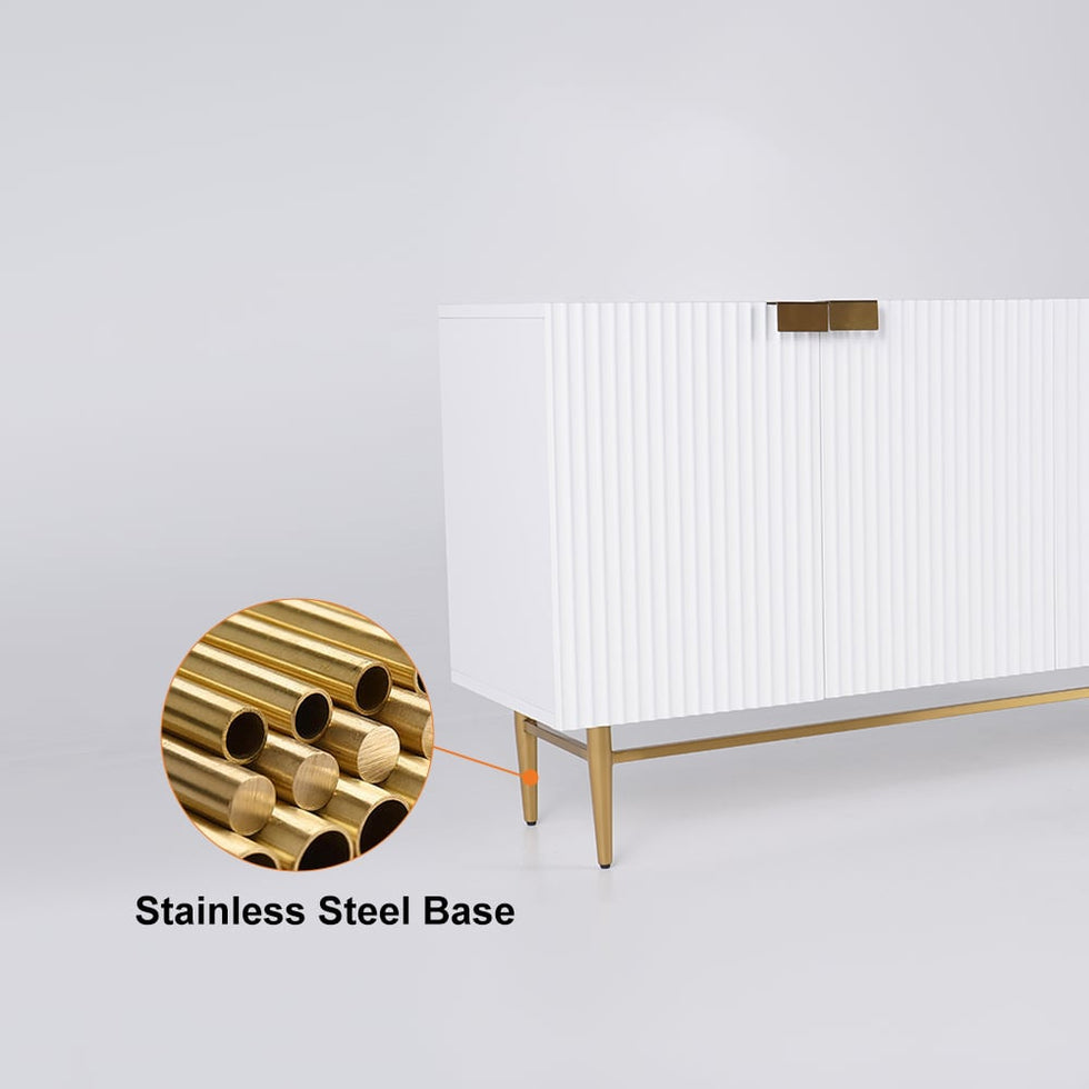 HMR - Twixer 59" Sideboard Buffet with Doors and Storage