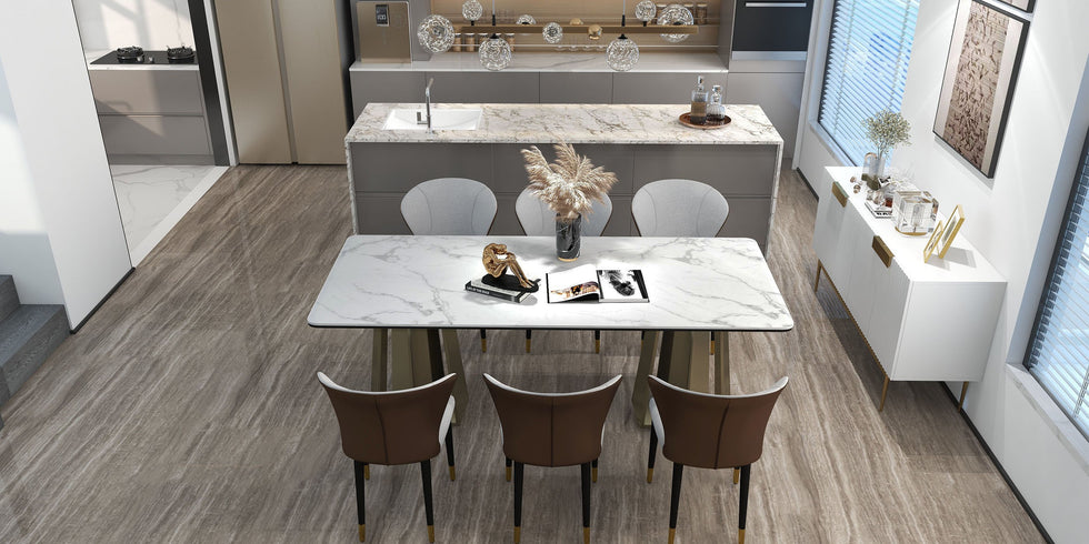 HMR - Twixer 59" Sideboard Buffet with Doors and Storage
