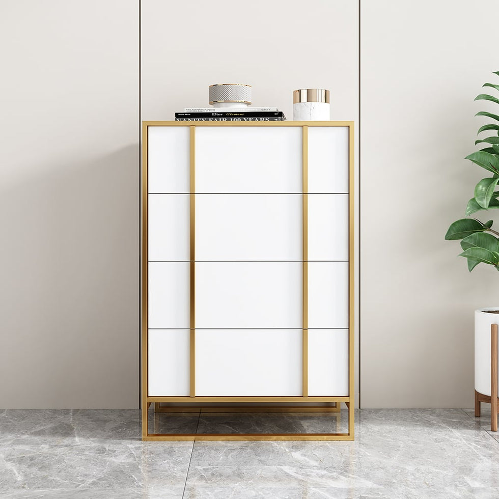 HMR - Rimh Series Modern Chest with 4 Drawers