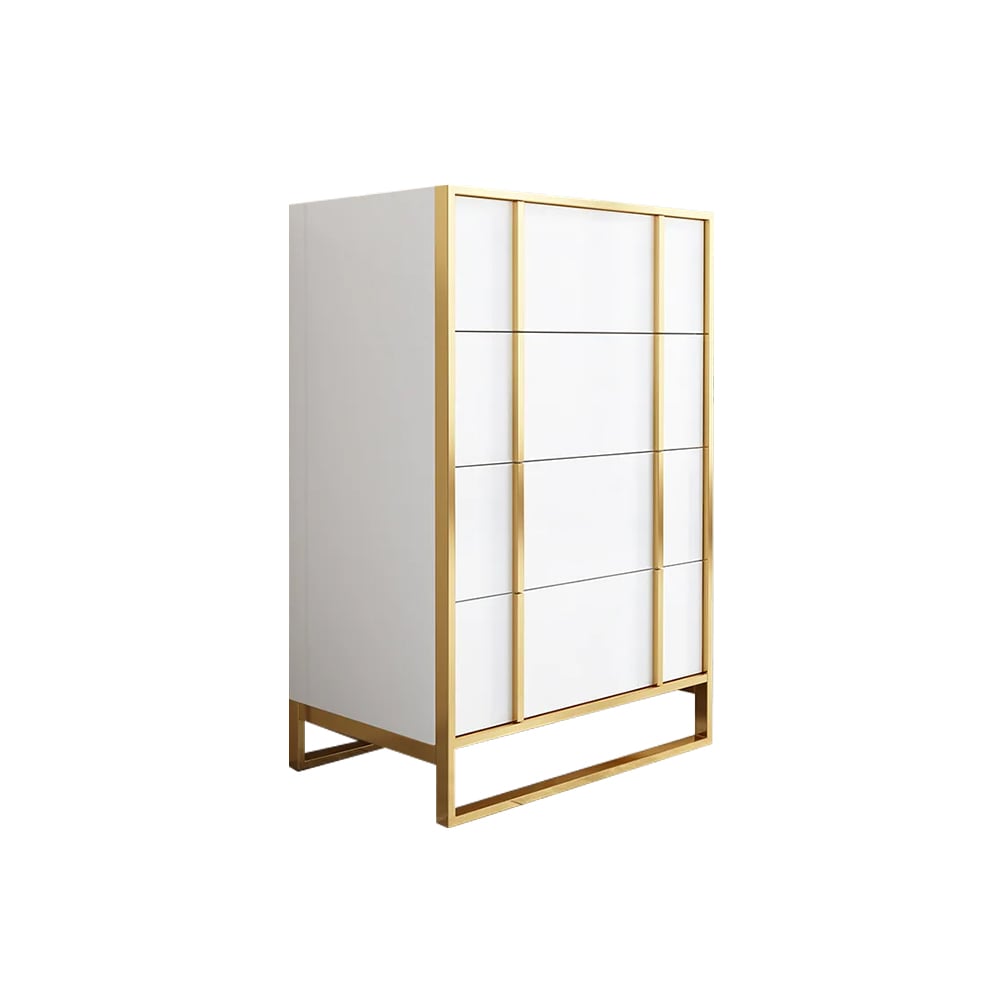 HMR - Rimh Series Modern Chest with 4 Drawers