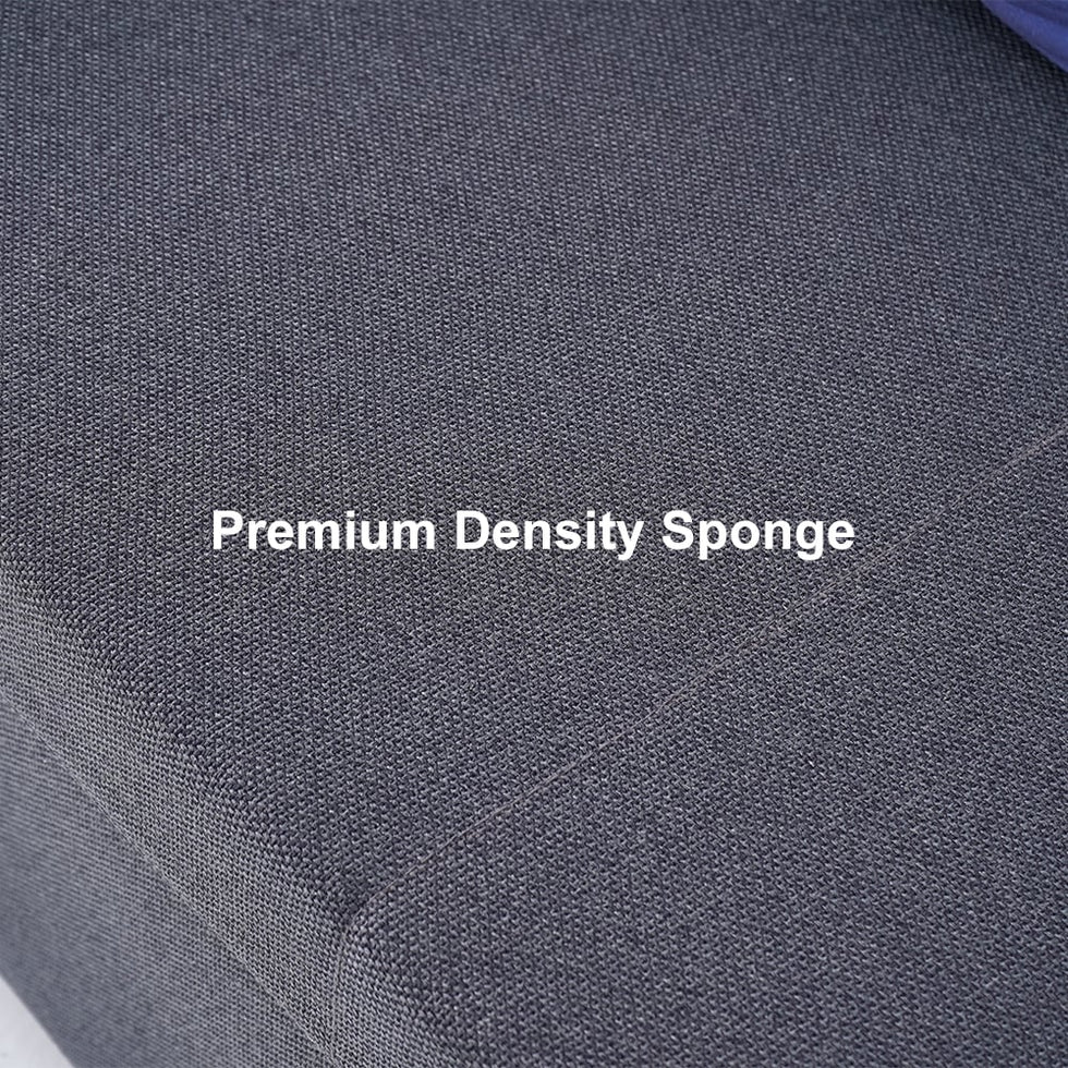 HMR - Upholstered Convertible Sofa Bed with Storage in 82"W, Gray