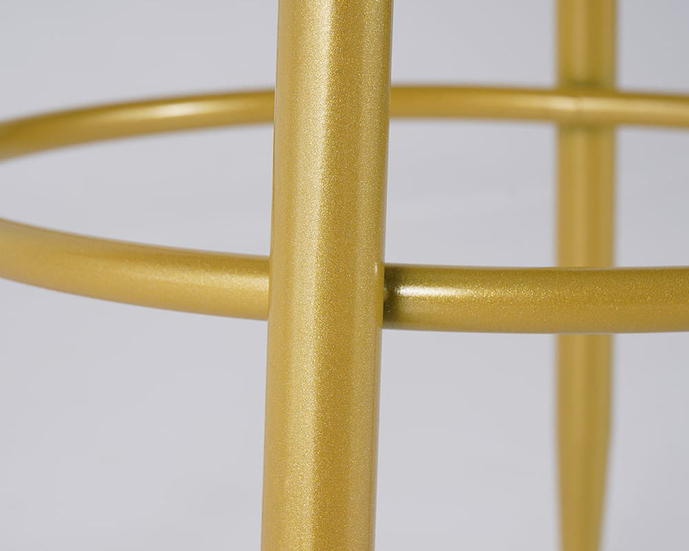 HMR - Affordable Luxury Modern Velvet Upholstered Bar Stools