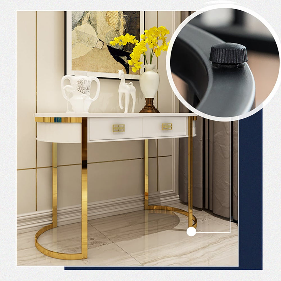 HMR - Modern Console Table with Drawers