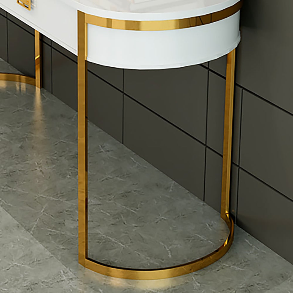 HMR - Modern Console Table with Drawers