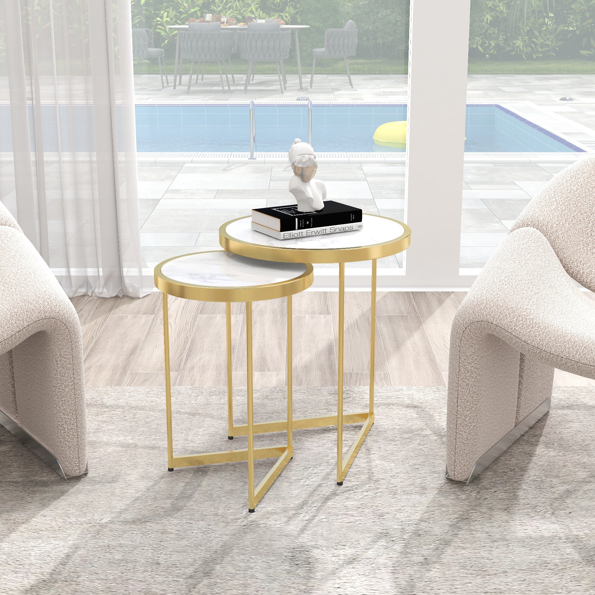HMR - Modern End Table Sets