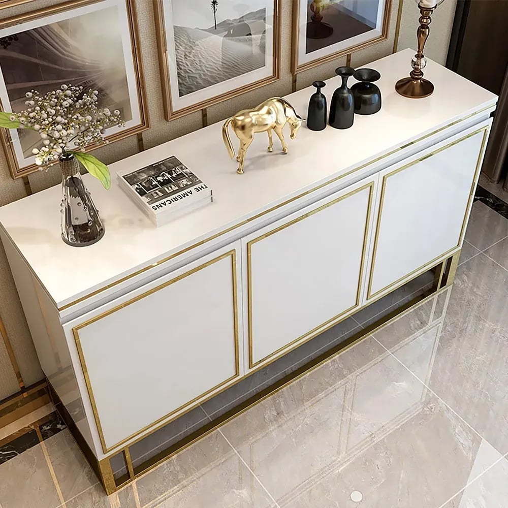 HMR - Medally 59" Sideboard Buffet Cabinet with Storage