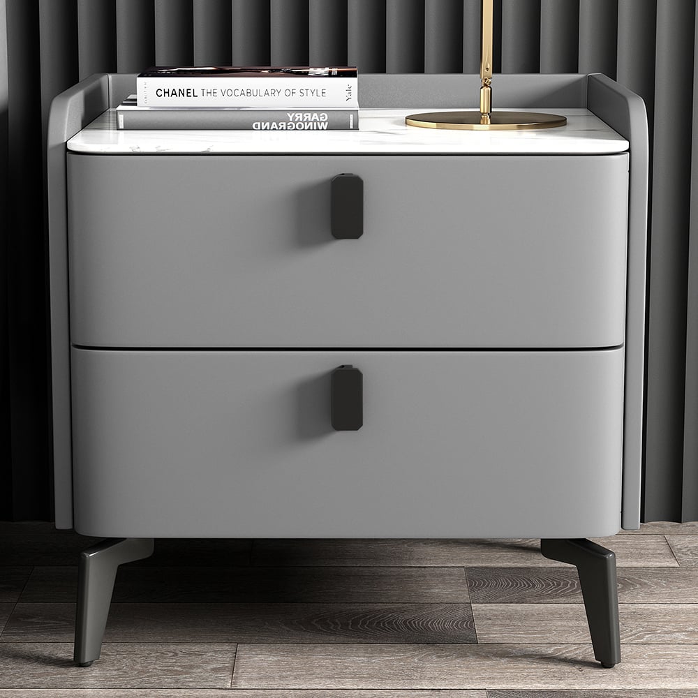 HMR - Nightstand with 2-Drawer