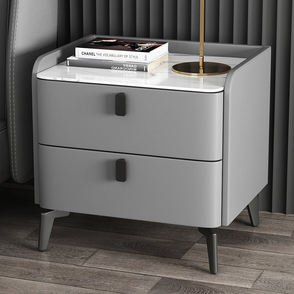 HMR - Nightstand with 2-Drawer
