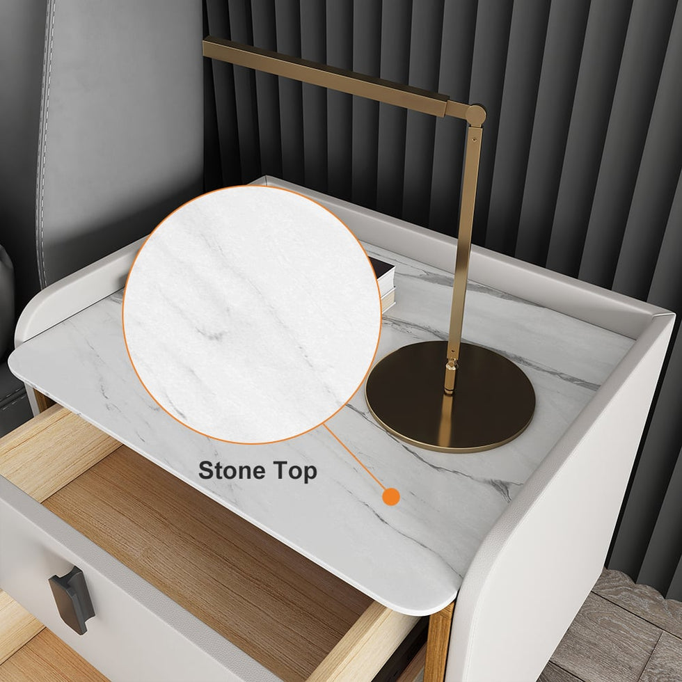 HMR - Nightstand with 2-Drawer