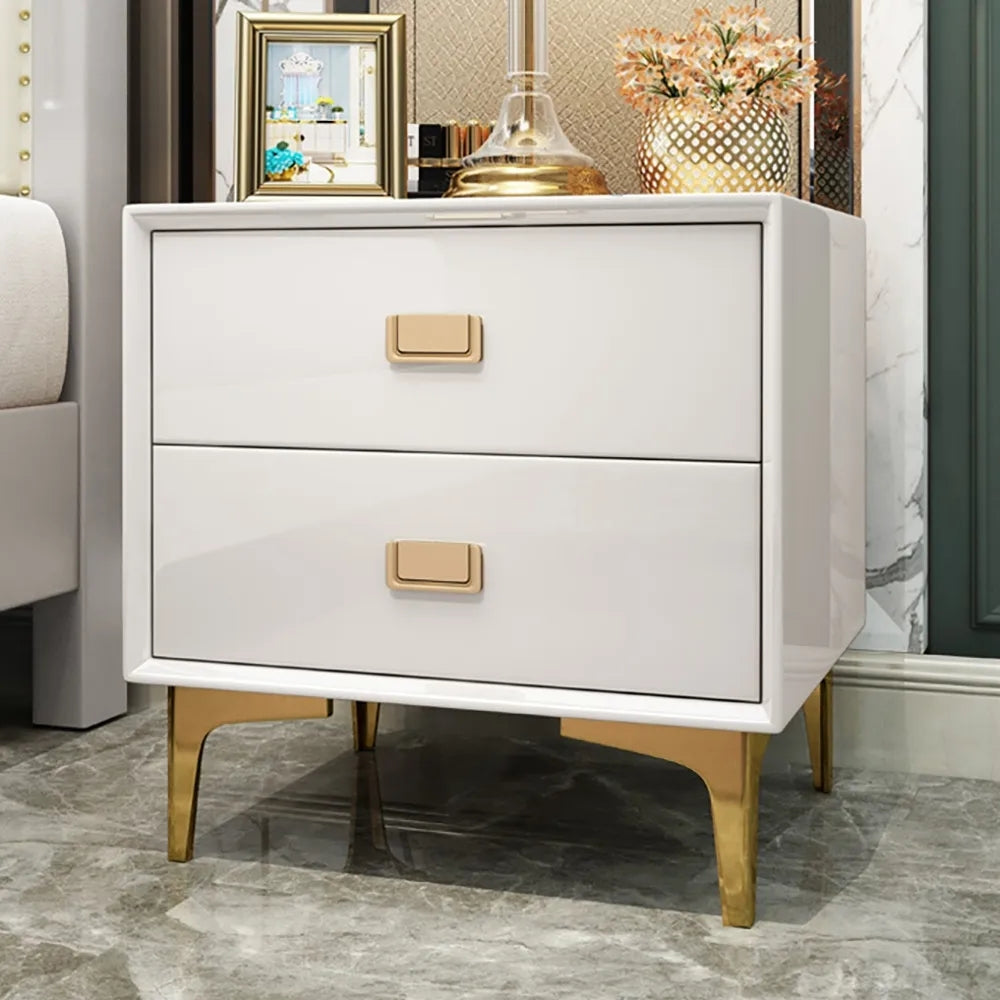 HMR - Modern 2-Drawer Nightstand