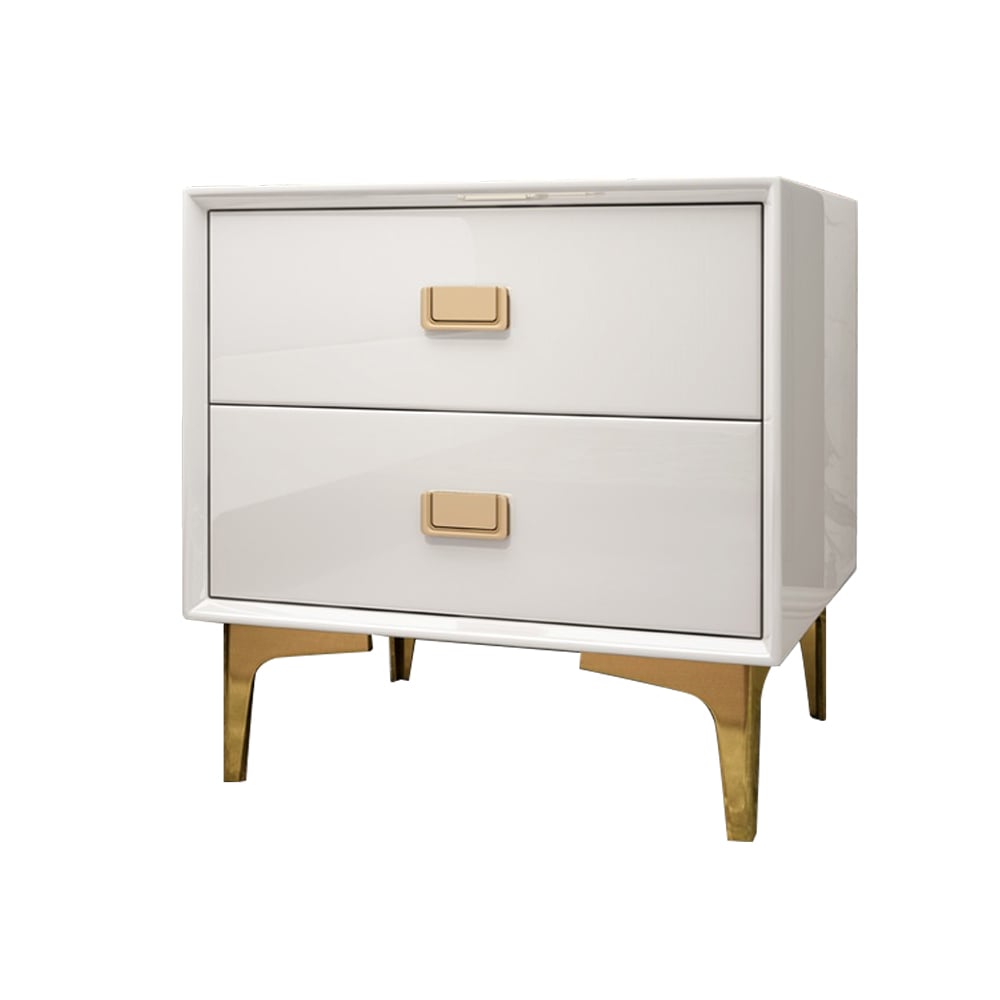 HMR - Modern 2-Drawer Nightstand
