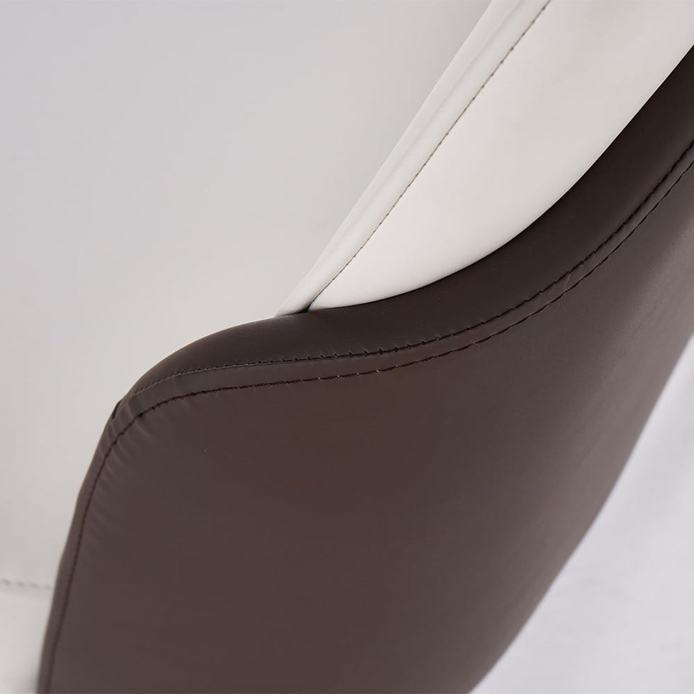 HMR - Modern Dining Chairs with PU Leather Upholstery (Set of 2)