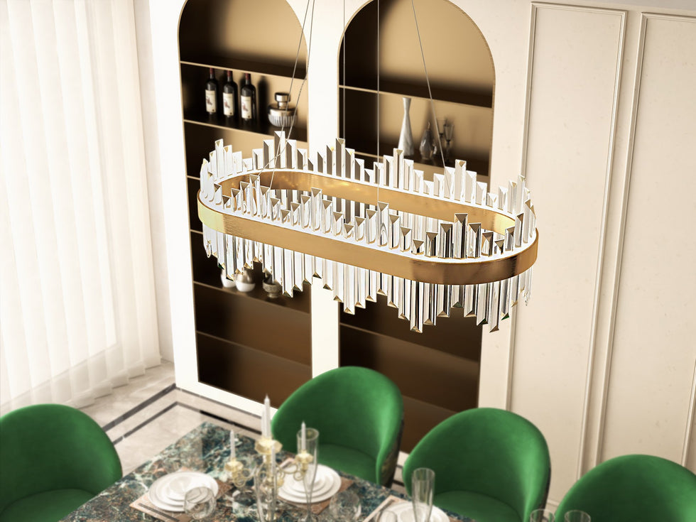 HMR - Modern Dining Chairs with Velvet Upholstery