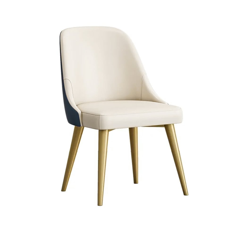 HMR - Modern Dining Chairs with PU Leather Upholstery