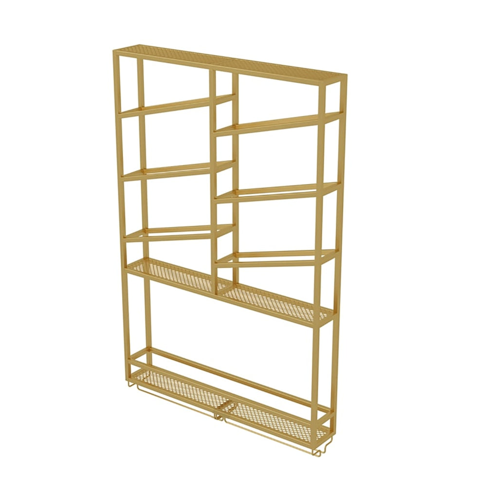 HMR - Industrial Wall Mounted Wine Rack with Bottle Rack