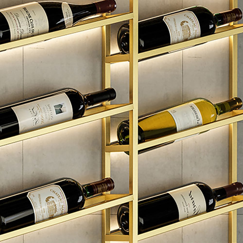 HMR - Industrial Wall Mounted Wine Rack with Bottle Rack