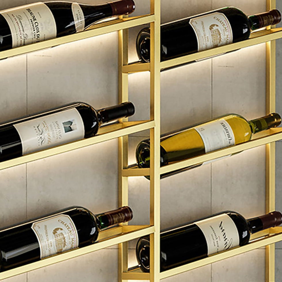 HMR - Industrial Wall Mounted Wine Rack with Bottle Rack