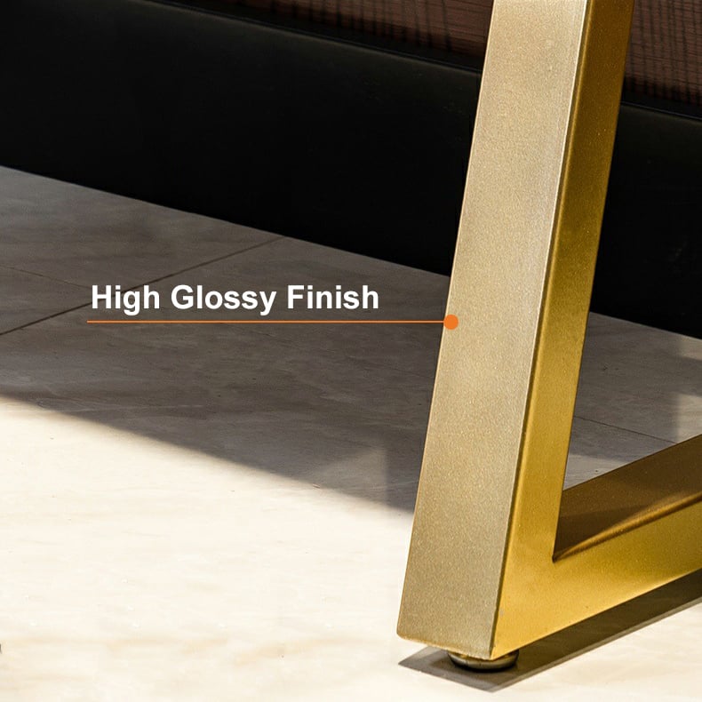 HMR - Modern 63" Rectangular Dining Table for Breakfast Nook