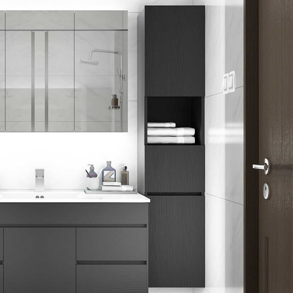 HMR - Modern Bathroom Cabinet with Drawers